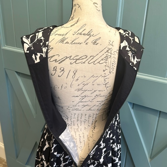 Talbots Black and White Dress - Picture 3 of 6